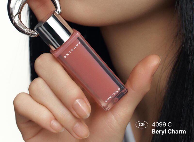 【👜💄掛飾唇釉】 ENTROPY Charm Tint #Glossy Gel Line 時尚金屬扣環✨持久水光唇釉  (#C1-C10) - 10色選擇