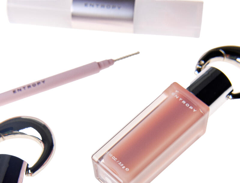 【👜💄掛飾唇釉】 ENTROPY Charm Tint #Glossy Gel Line 時尚金屬扣環✨持久水光唇釉  (#C1-C10) - 10色選擇