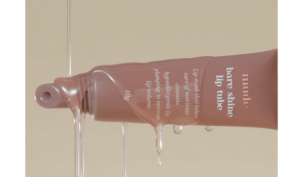 針對乾裂唇～韓國 Mude Bare Shine Lip Tube 玻璃光感✨果凍精華護唇霜