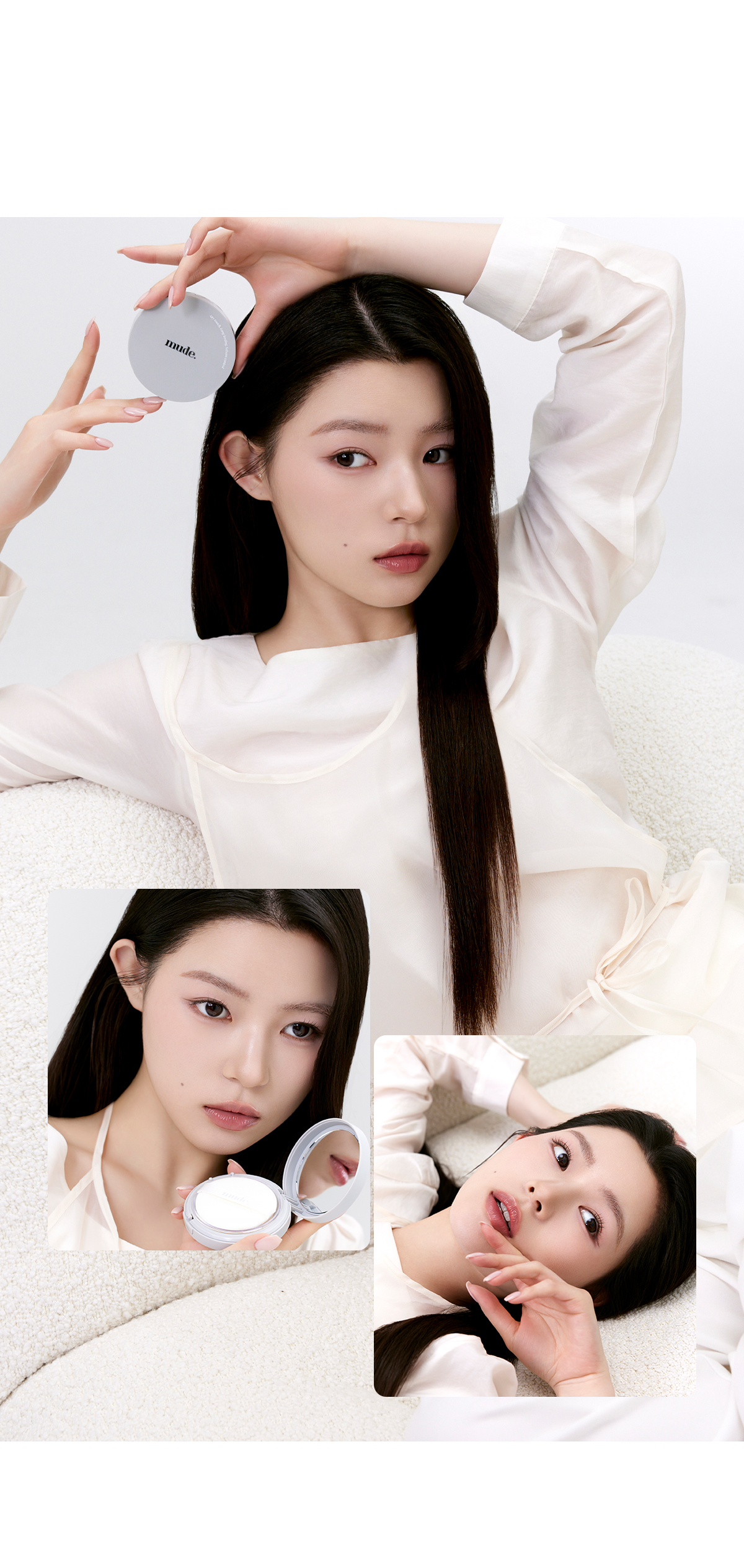 揀啱你膚質定妝餅~韓國 Mude Setting Powder Pact 定妝控油粉餅(#S01 油肌柔焦啞緻 /#S02 乾肌亮透自然) - 2色選擇