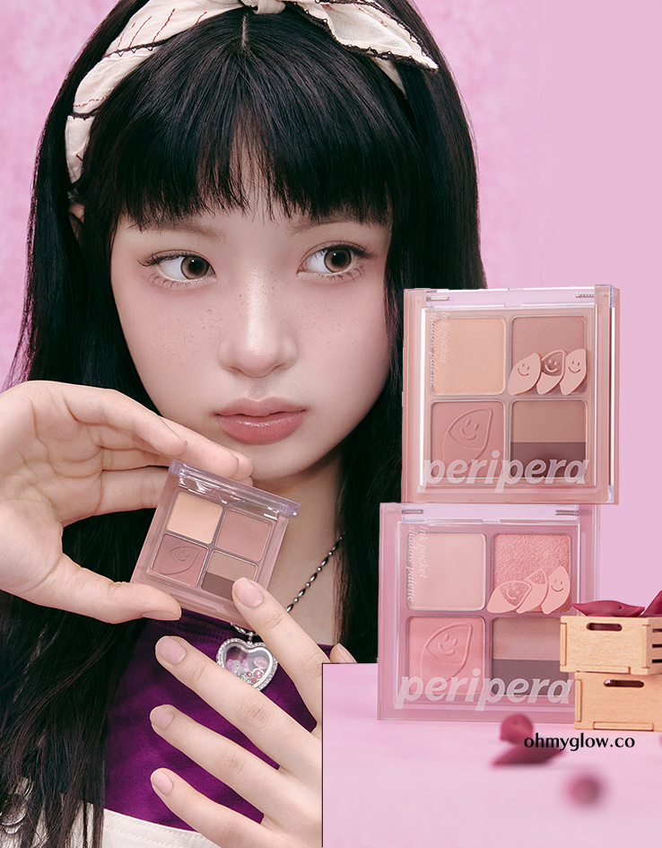 【新色! 🍠甜薯系列】Peripera Ink Pocket Shadow Palette 5色口袋眼影盤 #01-10 - 10色選擇 【新色! 🍠甜薯系列】韓國Peripera Ink Pocket Shadow Palette 5色口袋眼影盤 #01-10 - 10色選擇