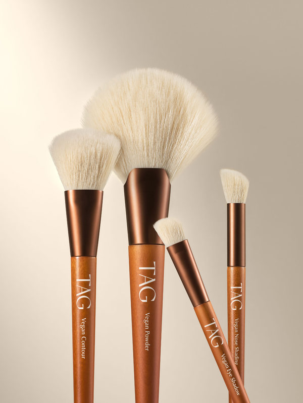 韓國 TAG Vegan Powder Brush 純素扇形定妝散粉掃