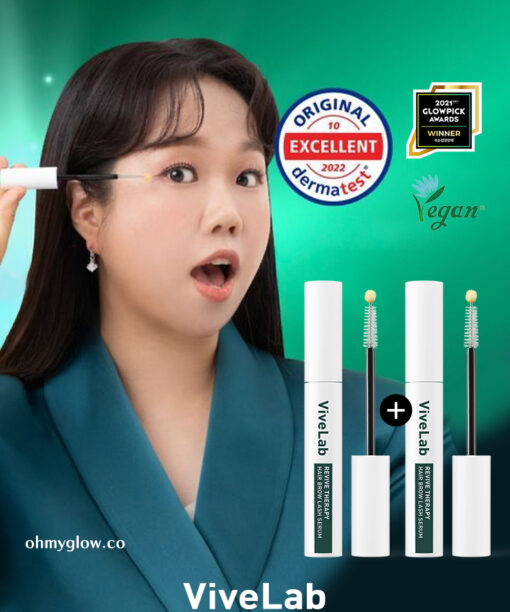 【1+1優惠組合】韓國 ViveLab Revive Therapy Hair Brow Lash Serum 1+1 Set 皇牌再生強韌育睫高濃縮眉睫精華液套組
