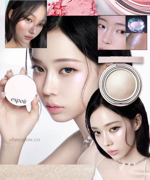 【Galaxy Beam限量色入】韓國 espoir X Winter Strobing Highlighter 義大利製AAA級珍珠閃耀高光澤提亮 (#01-08) - 多種偏光選擇