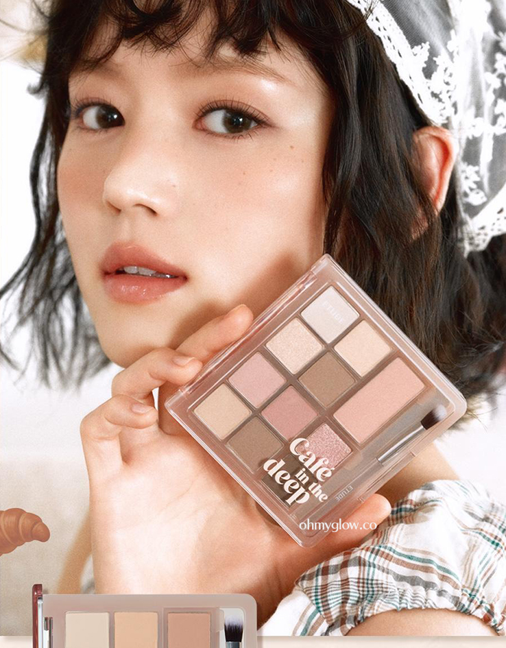 眼影X胭脂 2in 1 ~ 韓國 etude #☕Cafe In the Deep 系列 My Best Tone Eye Palette Mocha調☕拿鐵盤12色綜合妝容眼影盤內附眼影掃 #Caffeine Addict 眼影X胭脂 2in 1 ~ 韓國 etude #☕Cafe In the Deep 系列 My Best Tone Eye Palette Mocha調☕拿鐵盤12色綜合妝容眼影盤內附眼影掃 #Caffeine Addict