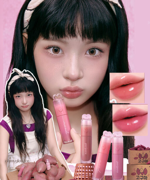 FW25甜薯系列～韓國 peripera Ink Mood Glowy Tint 冰糖果凍唇釉 #40-42 - 3色選擇