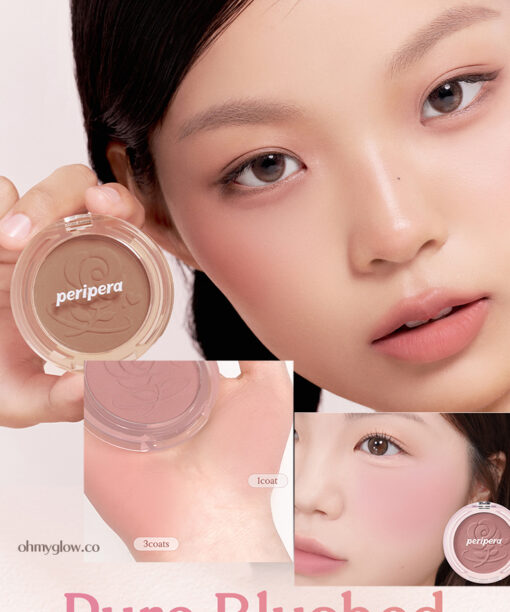 果凍質地＼太妍私下愛用胭脂／韓國 peripera Pure Blushed Sunshine Cheek FW25單色霧面胭脂霜 (#28-31) - 4色選擇
