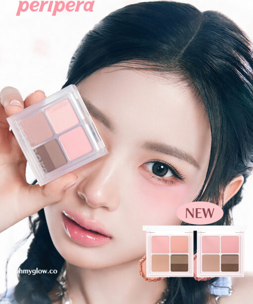【新色! 🌸25SS系列】韓國 Peripera Ink Pocket Shadow Palette 5色口袋眼影盤 #01-12 - 12色選擇