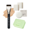 韓國 【超值送化妝海綿&洗掃皂&收納盒】Piccasso FB11 Spatula Base Makeup Set 專業刮刀粉底掃底妝套裝