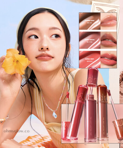 韓國 rom&nd romand #🤎NEW-WARM系列 The Juicy Lasting Tint 雙層光澤持久水亮果汁唇釉(#31-33) - 3色選擇