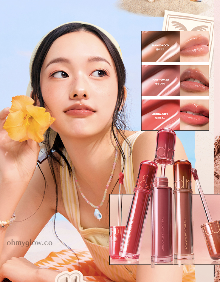 韓國 rom&nd romand #🤎NEW-WARM系列 The Juicy Lasting Tint 雙層光澤持久水亮果汁唇釉(#31-33) - 3色選擇 韓國 rom&nd romand #🤎NEW-WARM系列 The Juicy Lasting Tint 雙層光澤持久水亮果汁唇釉(#31-33) - 3色選擇