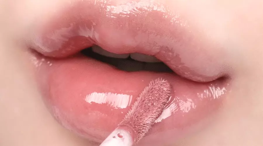 韓國 rom&nd romand #🤎NEW-WARM系列 Glasting Color Gloss 天使光環糖漿唇蜜 - 裸粉米 12 CREAM SHELL