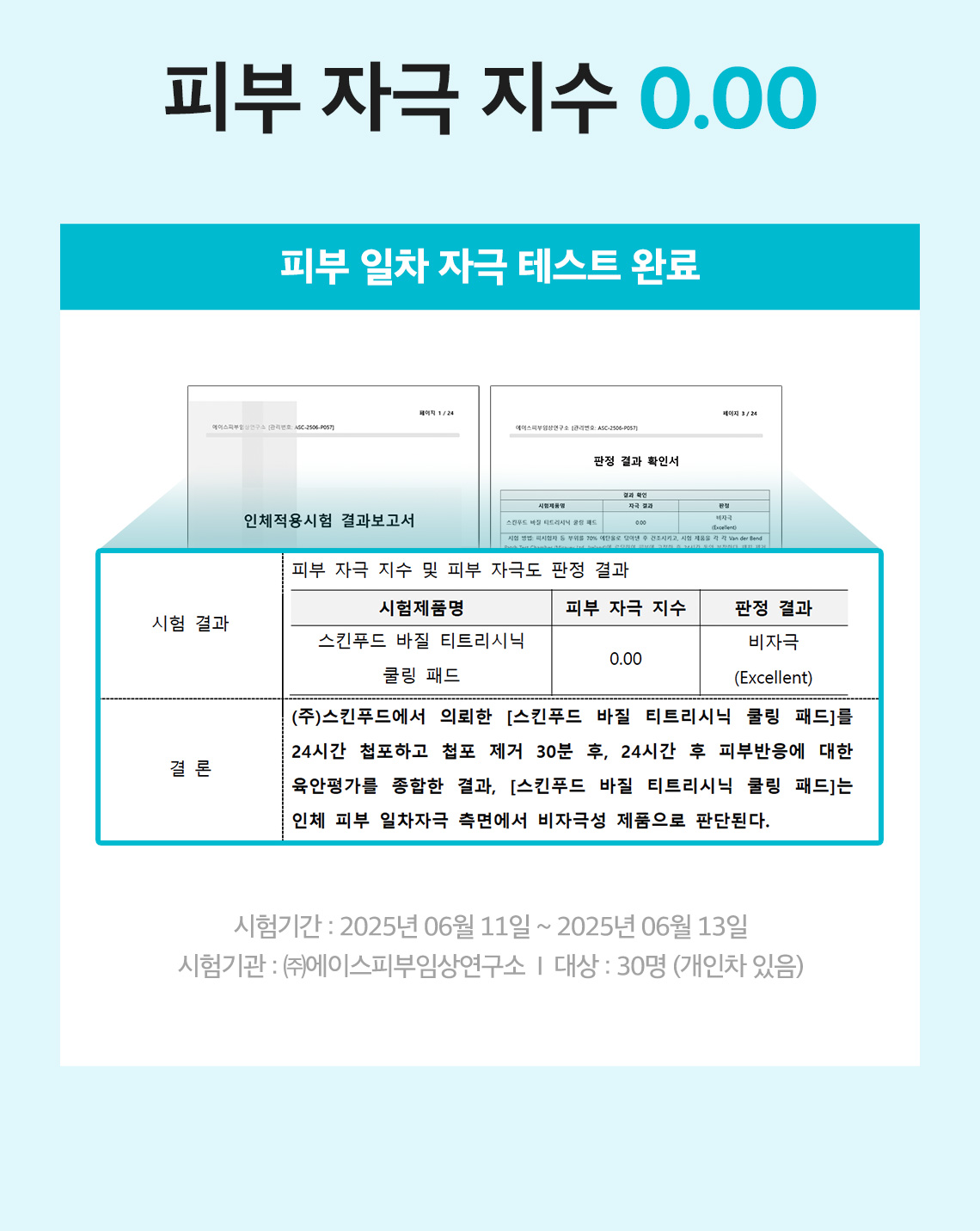 極油肌~韓國 Skinfood Basil Teatreecinic Cooling Pad 羅勒茶樹水潤控油冰涼降溫爽膚棉片 - 70片裝