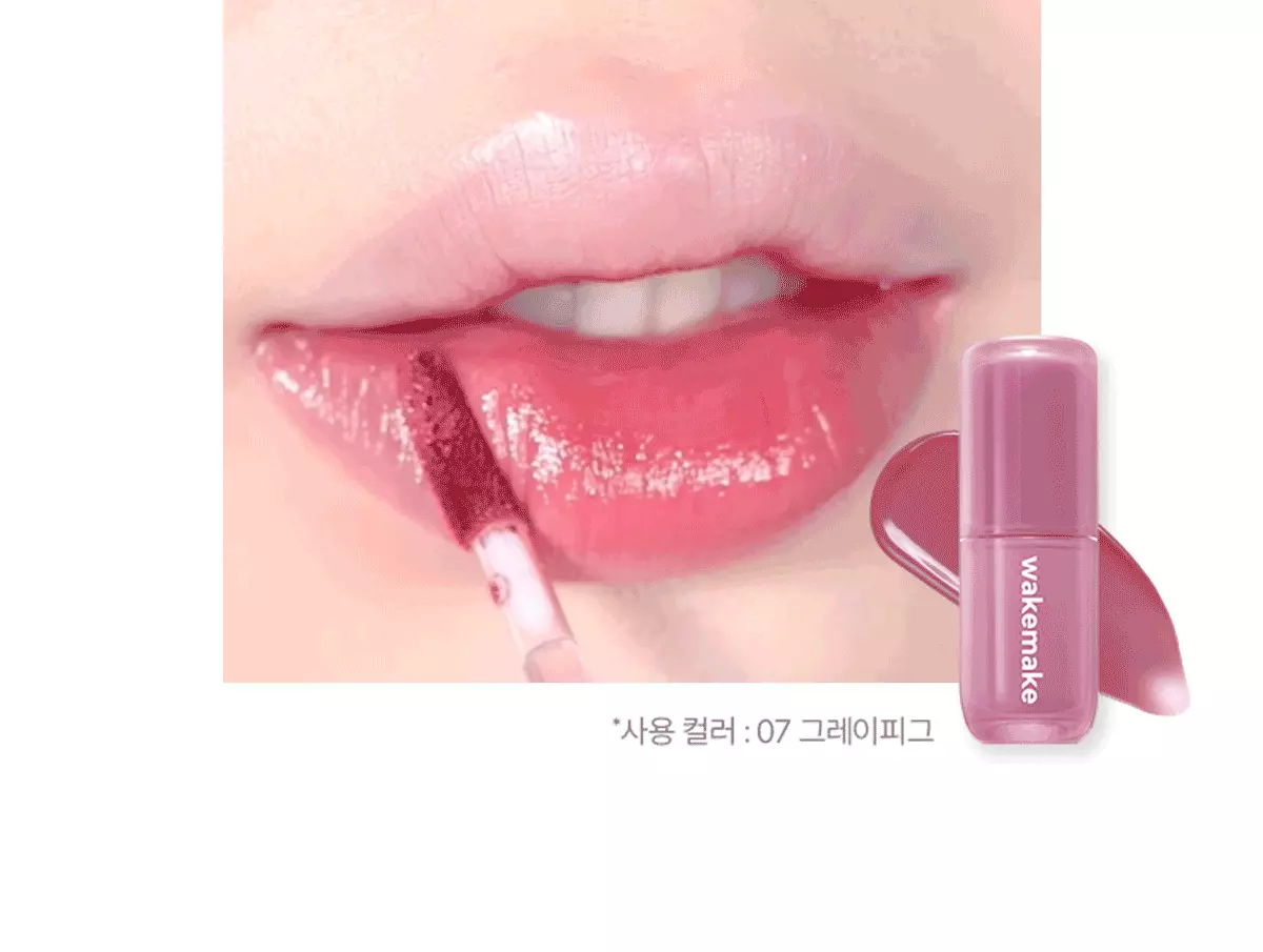 RoseBang系列新色入！韓國 WakeMake Waterful Glow Tint 露水持久光澤唇釉(#01-13) - 13色選擇