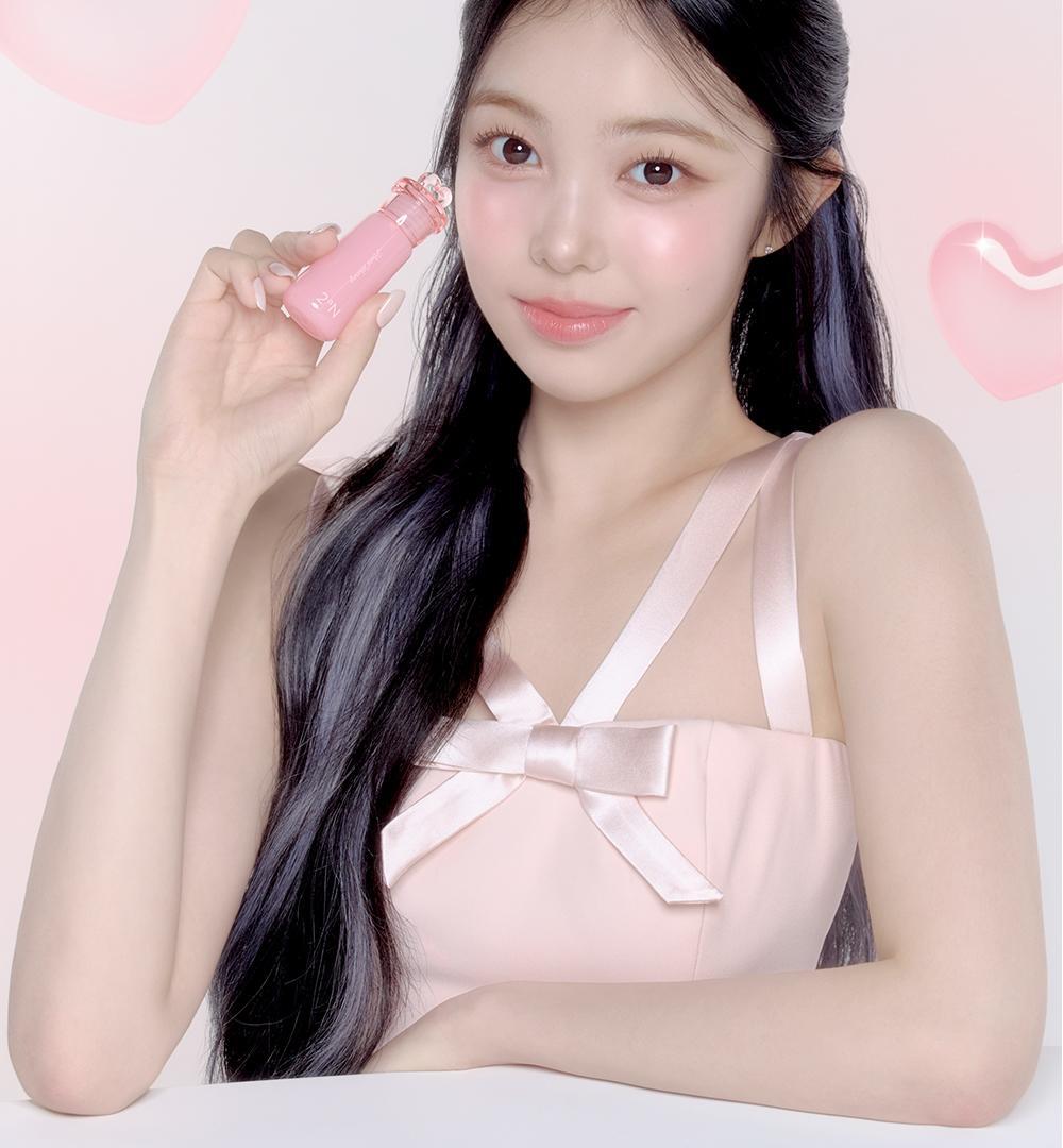 50%保濕精華～韓國 2aN X Hearts2Hearts Heart Wearing Liquid Cheek 保濕水亮胭脂液 - 8色選擇