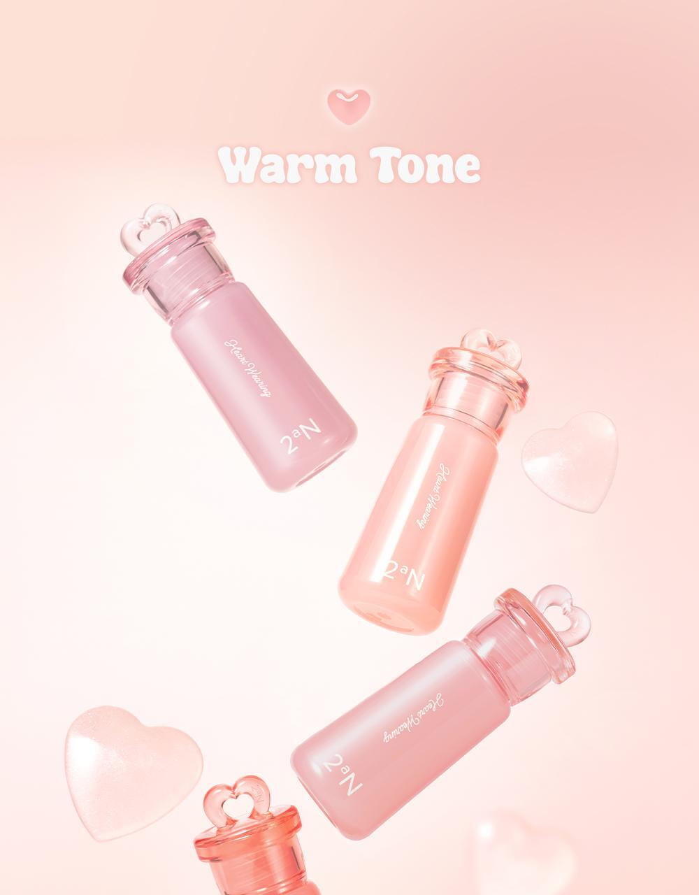 50%保濕精華～韓國 2aN X Hearts2Hearts Heart Wearing Liquid Cheek 保濕水亮胭脂液 - 8色選擇