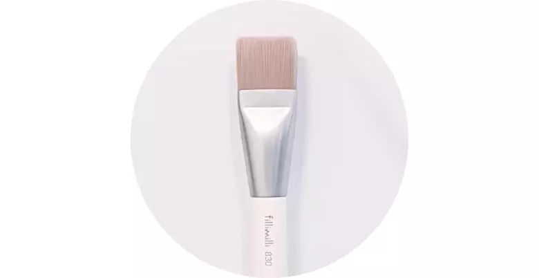 韓國 Fillimilli Sleek Fit Brush 830 & Puff Duo 薄透光滑底妝組合粉底掃+粉撲連收納袋套裝