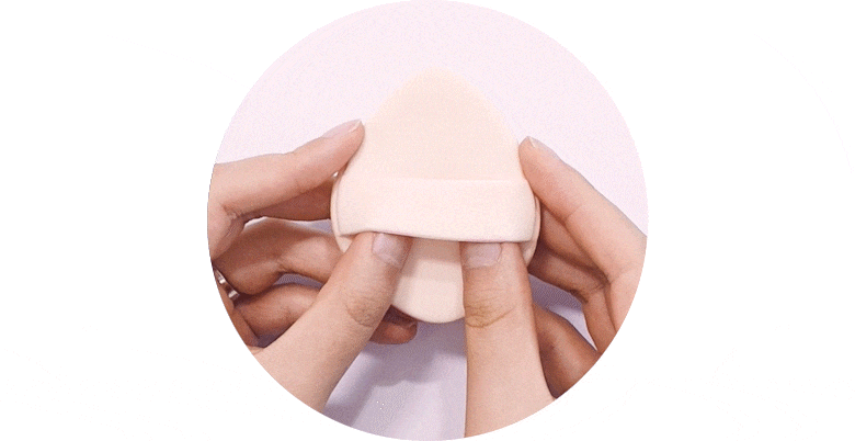 韓國 Fillimilli Sleek Fit Brush 830 & Puff Duo 薄透光滑底妝組合粉底掃+粉撲連收納袋套裝