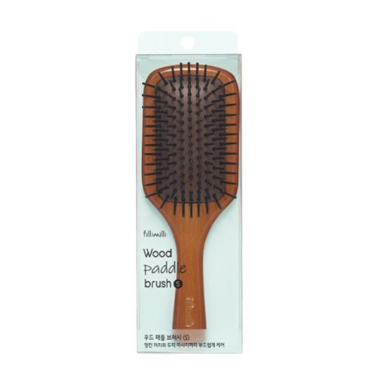 韓國 Fillimilli Wood Paddle Brush (S) 櫸木木質板梳 韓國 Fillimilli Wood Paddle Brush (S) 櫸木木質板梳