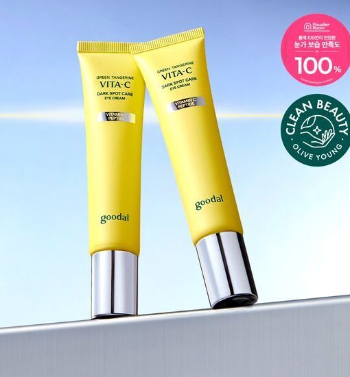 4週亮眼～Goodal Green Tangerine Vita C Dark Circle Eye Cream 濟州青橘維C告別黑眼圈眼霜 - 30ml