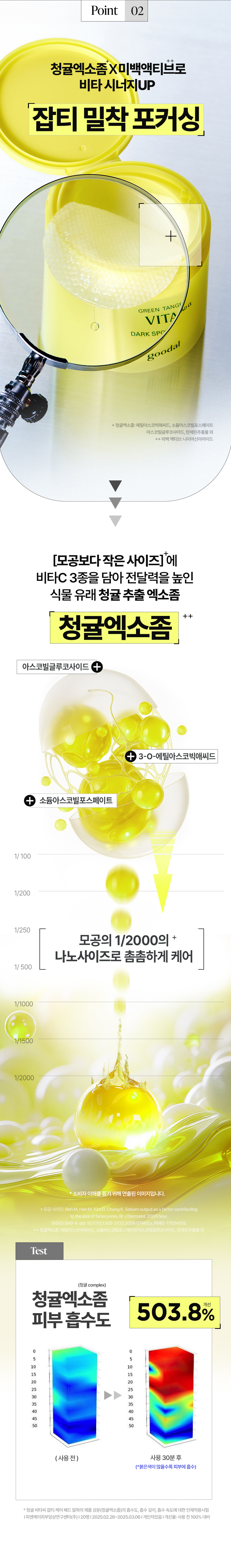 〖新升級Alpha版!濃縮3倍維C〗~韓國 Goodal Green Tangerine Vita C Dark Spot Care Pad Alpha 濟州青橘維C亮白淡斑保濕爽膚棉片 70片裝