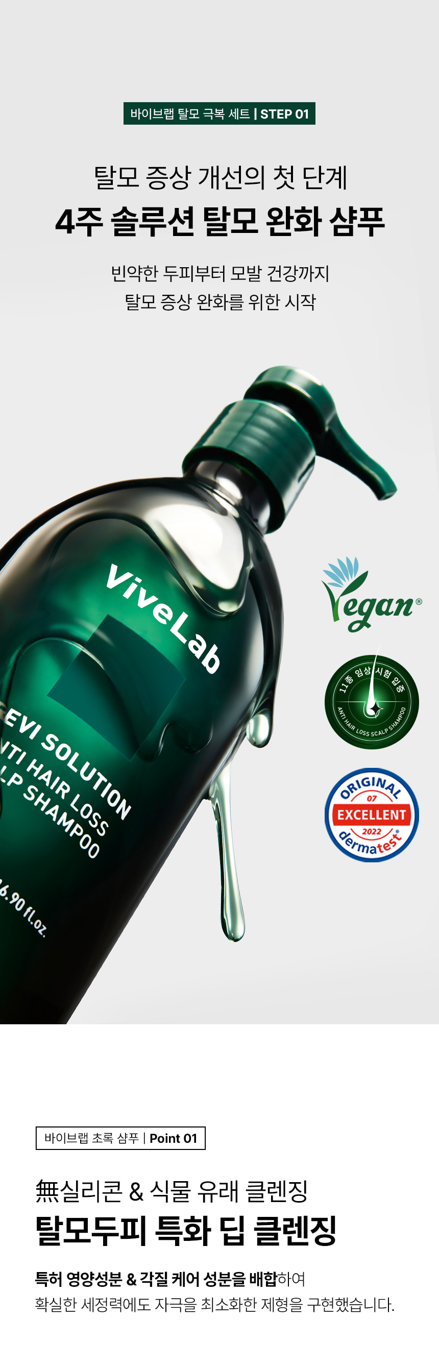 4週阻截脫髮～☆皇牌組合☆ 韓國 ViveLab Revi Solution Anti Hair Loss 3 Step Set 4週對付脫髮日常3步護頭皮組合