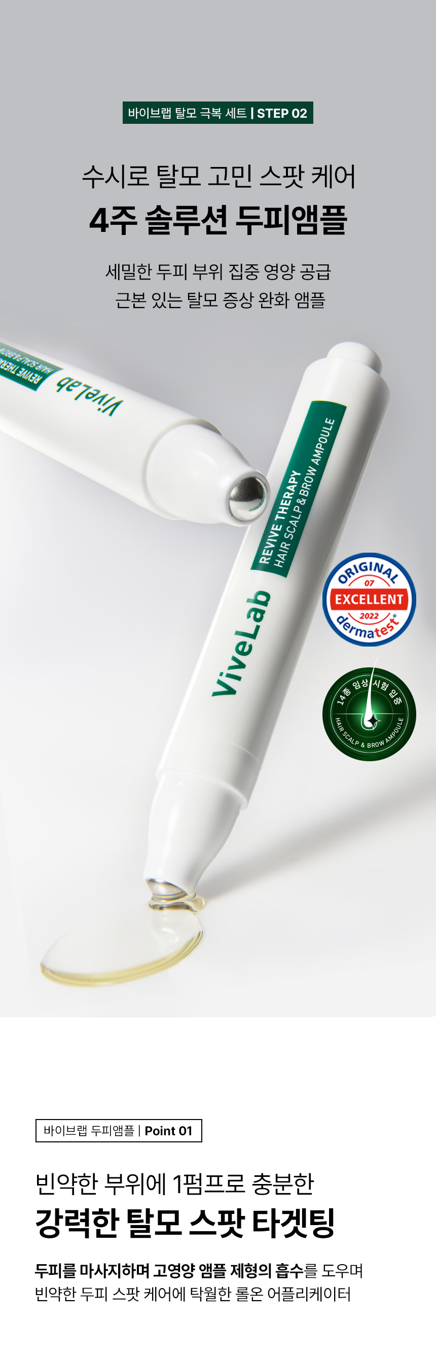 4週阻截脫髮～☆皇牌組合☆ 韓國 ViveLab Revi Solution Anti Hair Loss 3 Step Set 4週對付脫髮日常3步護頭皮組合