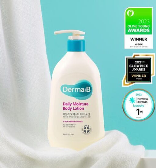 韓國 Derma:B Daily Moisture Body Lotion 日常溫和保濕身體乳液 - 多種選擇