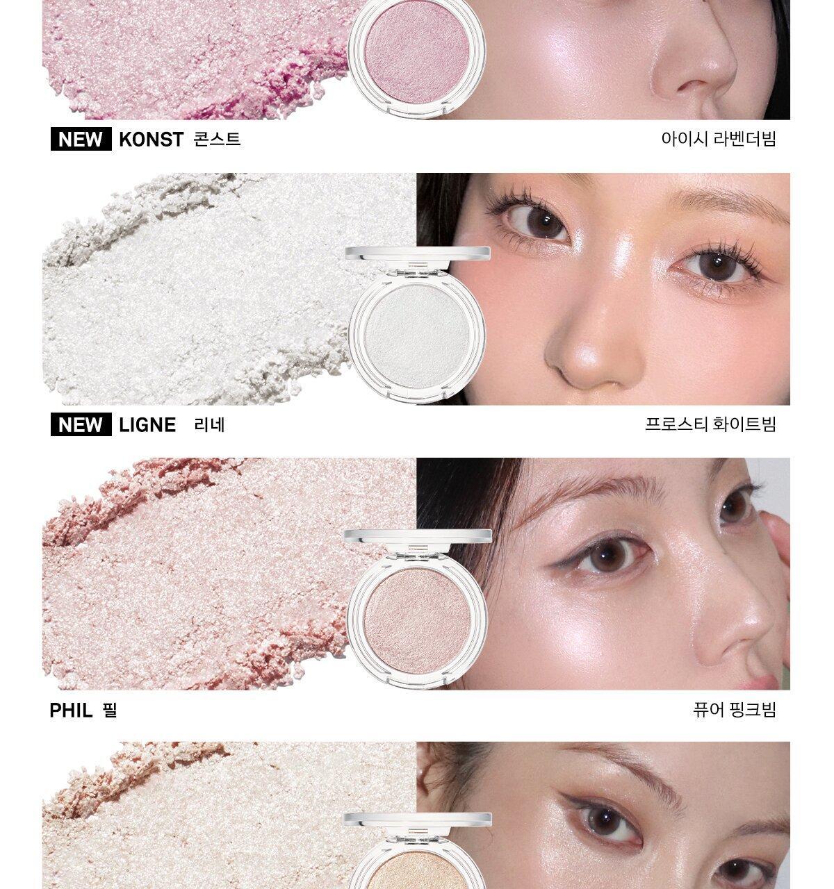 韓國 Naming X NCT NM. Fluffy Baked Highlighter 烘焙質地自然貼服立體高光 - 5色選擇