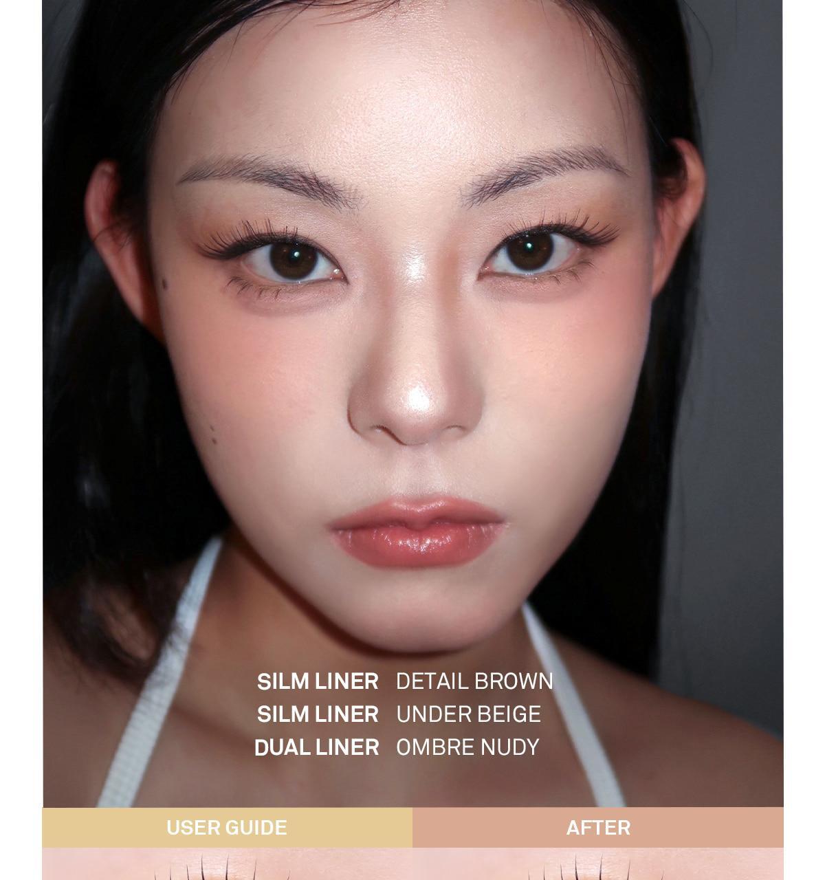 太妍同款愛用！韓國 Naming NM. Perfectail Eye Designing Pencil Dual Liner 完美立體眼型雙頭眼影臥蠶筆(打底＋閃亮) - 3色選擇