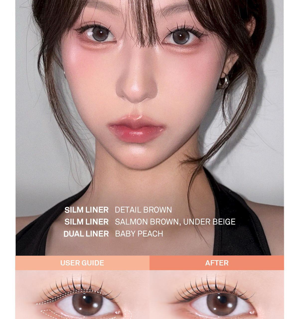 太妍同款愛用！韓國 Naming NM. Perfectail Eye Designing Pencil Dual Liner 完美立體眼型雙頭眼影臥蠶筆(打底＋閃亮) - 3色選擇