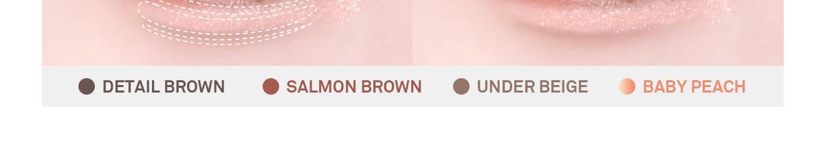 太妍同款愛用！韓國 Naming NM. Perfectail Eye Designing Pencil Dual Liner 完美立體眼型雙頭眼影臥蠶筆(打底＋閃亮) - 3色選擇