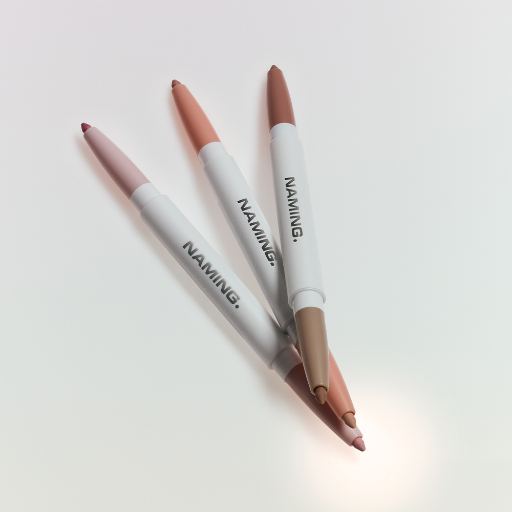 太妍同款愛用！韓國 Naming NM. Perfectail Eye Designing Pencil Dual Liner 完美立體眼型雙頭眼影臥蠶筆(打底＋閃亮) - 3色選擇