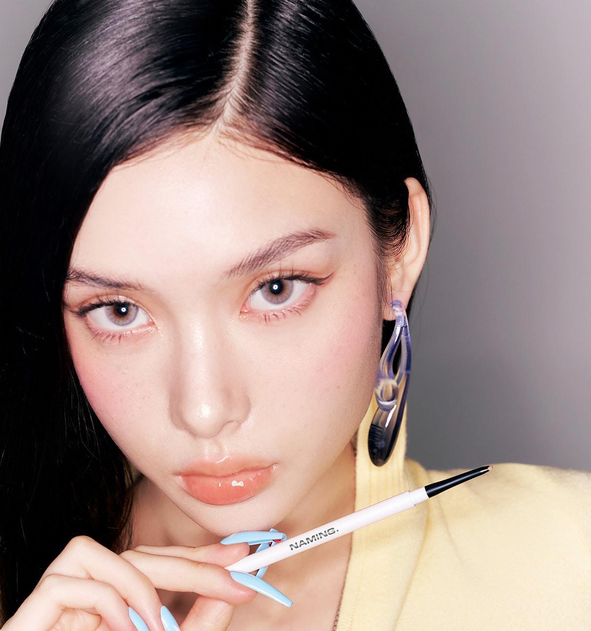 韓國 Naming X CHAEHEE共同研發 NM. Perfectail Eye Designing Pencil Slim Liner 完美立體眼型1mm精細斜角眼線筆(#01-06) – 6色選擇