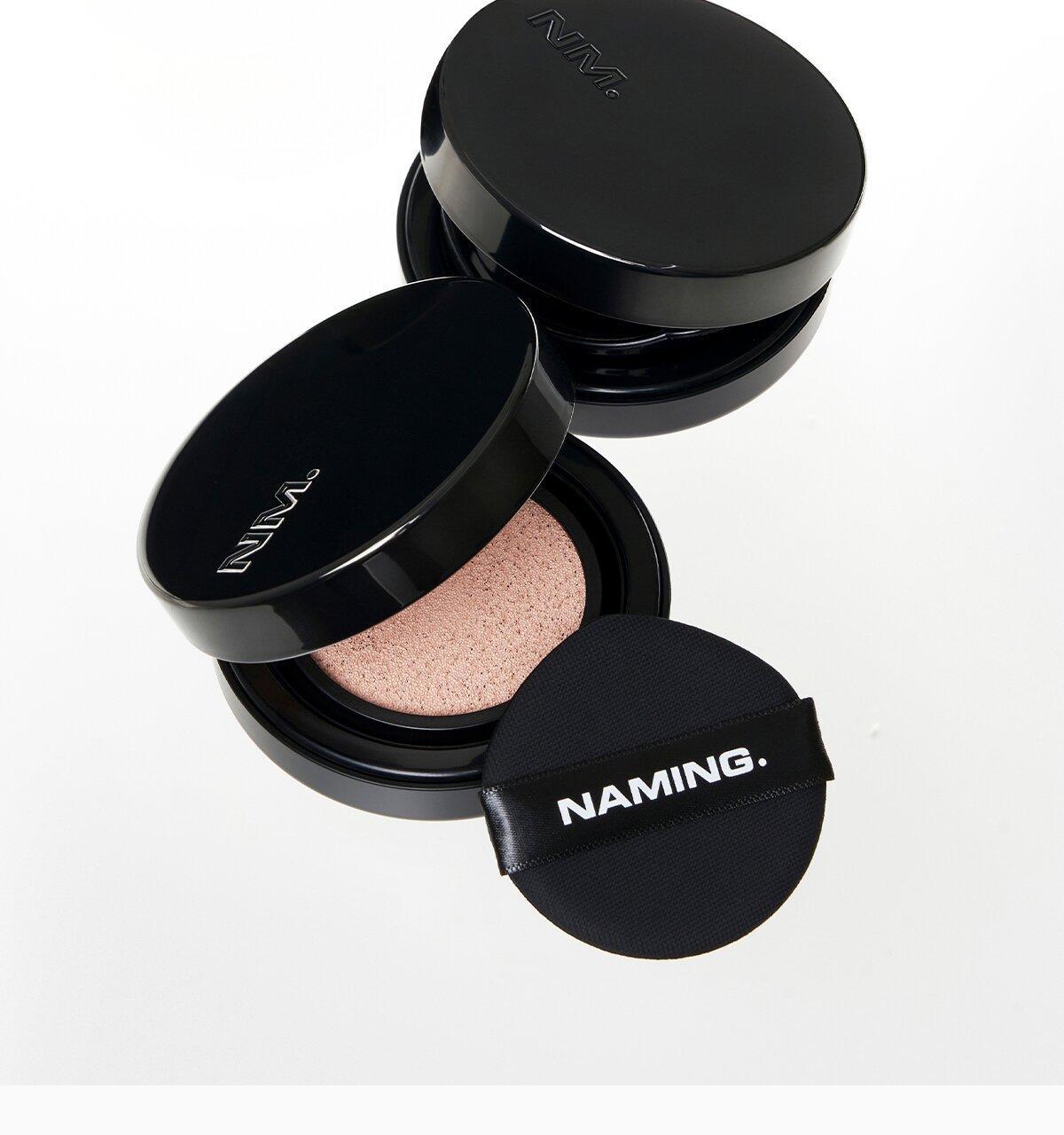 韓國 【新升級版】NAMING X Jinyaa Zero Gravity Cover Cushion SPF40 PA++ 零重力零厚重完美遮蓋遮毛孔半霧面氣墊粉底 - 7色選擇