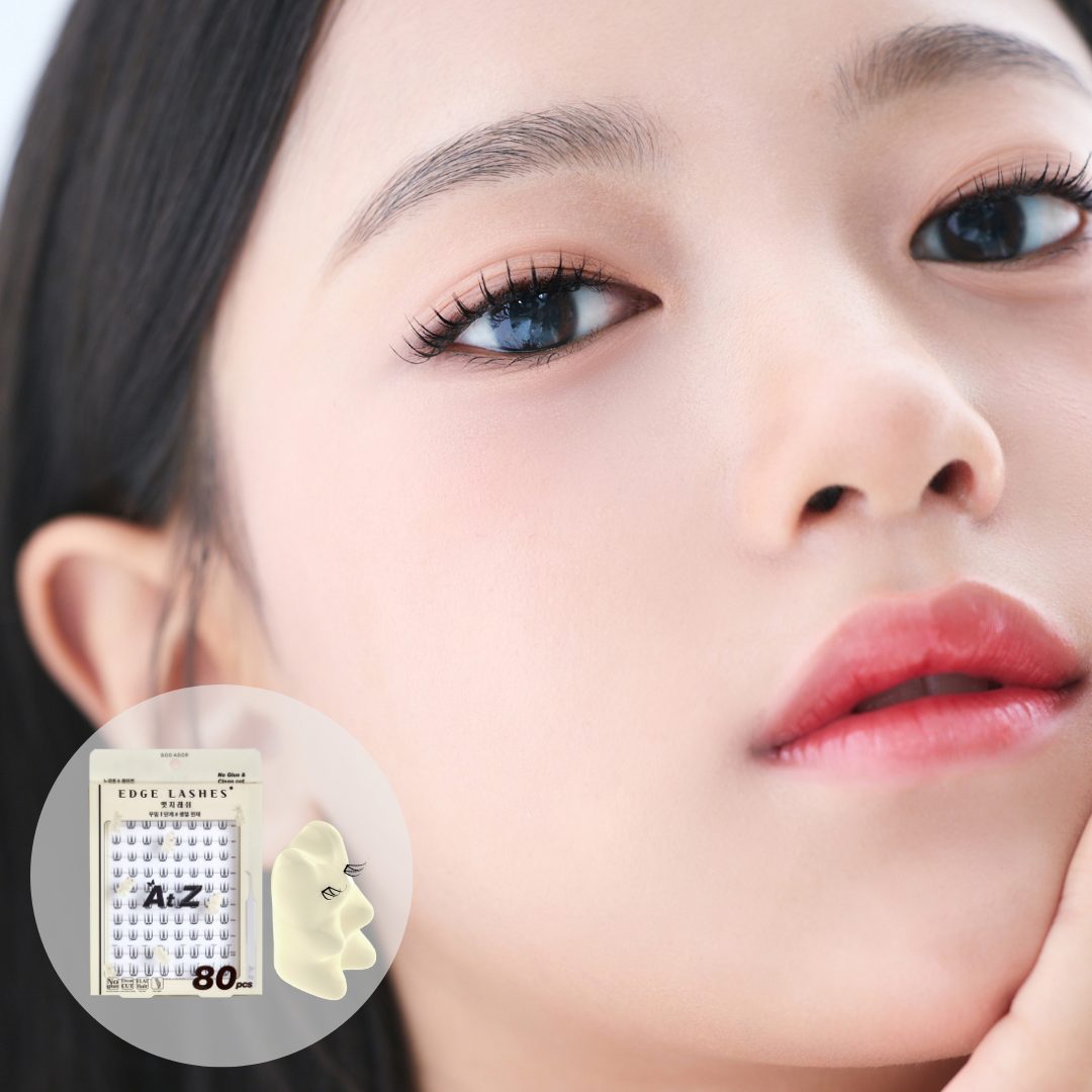 韓國 SOOADOR No Glue Clean Cut Edge Lash 女團級分束式免膠睫毛 - 6款選擇
