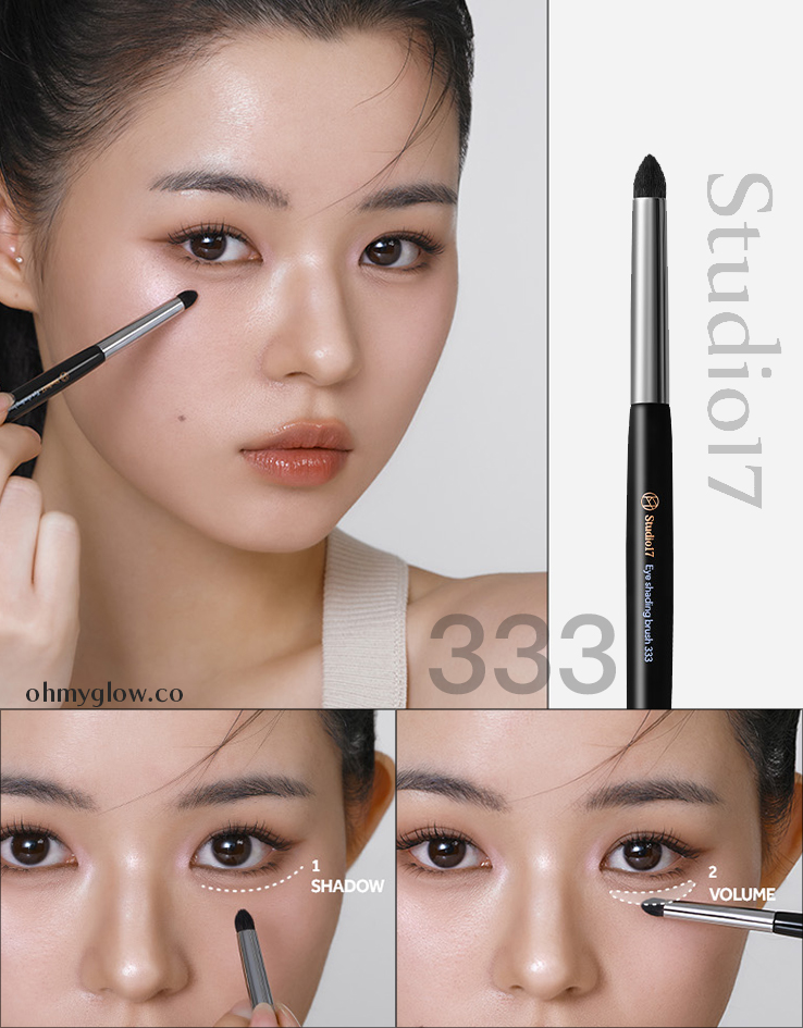 韓國 Studio17 Eye Shading Brush #333 眼下細節子彈型眼影掃
