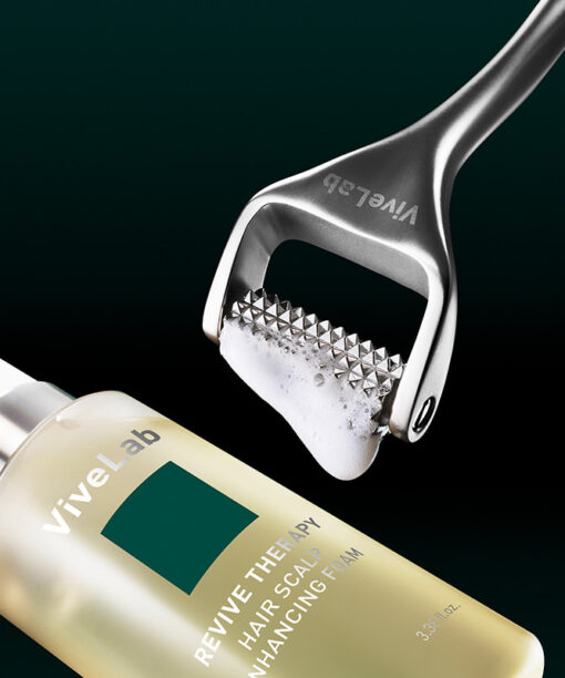 刺激頭皮循環&吸收～韓國 ViveLab Needle Roller 專業頭皮微針滾輪