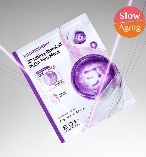 【買5享6】0.03mm超薄生物膜～韓國 BioHeal BOH Probioderm 3D Lifting Biotoksil PLGA Film Mask 益生菌3D立體彈力提拉超輕盈果凍面膜 – 2種選擇