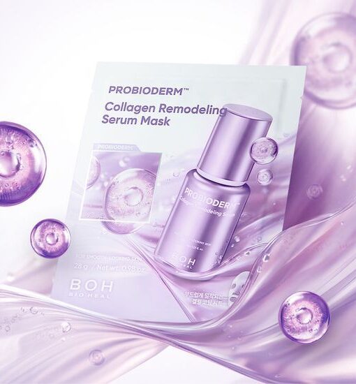 韓國 BioHeal BOH Probioderm Collagen Remodeling Serum Mask 益生菌膠原蛋白重塑緊緻毛孔精華面膜(單片/多片) – 多種選擇