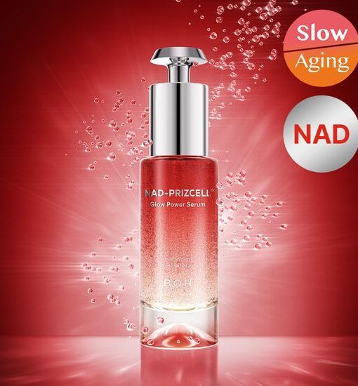 7天見證科研級NAD抗老亮肌 韓國Bio Heal BOH NAD Prizcell Glow Power Serum 99%高純度NAD膠囊 X 煥彩光澤精華 - 30ml