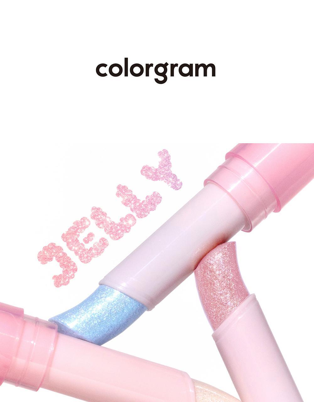韓國 Colorgram Jelly Glitter Stick Q彈果凍彈潤閃亮高光棒(#01-08) - 8色選擇