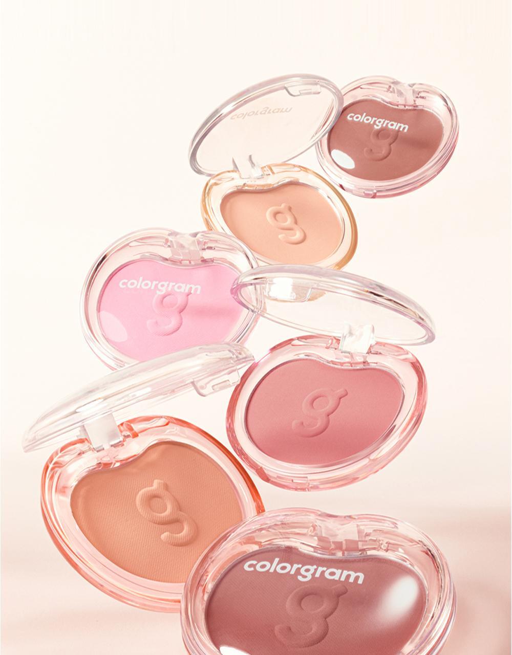 新色入!~韓國 colorgram TinTin Dory Cotton Blusher 棉感單色胭脂(#01-08) - 8色選擇