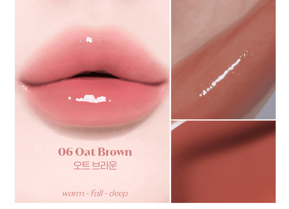 保濕＋靚色～韓國 etude Ginger Sugar Lip Serum 薑糖保濕水亮唇精華 - 7色選擇