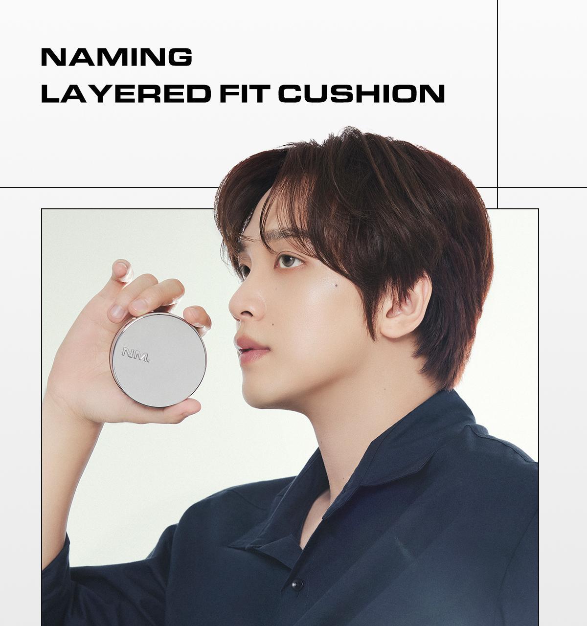 🏆GlowPick No.1~韓國 Naming. Layered Fit Cushion SPF50+ PA+++ 持久清透柔光氣墊粉底 - 5色選擇