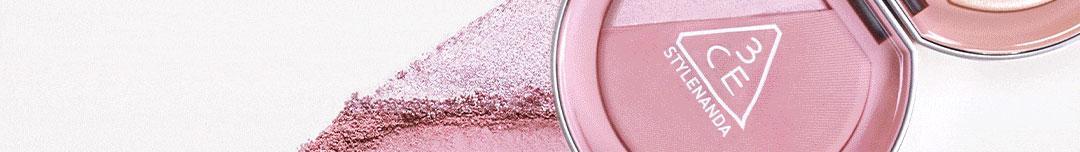 3D立體蘋果肌妝感~韓國 3CE Blushighter 胭脂 X 高光 2合1綜合盤 - 7色選擇