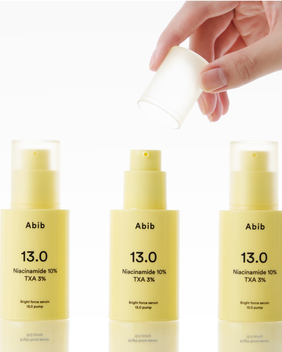 韓國 ABIB Bright Force Serum 13.0 Pump 10%煙酰胺 X 3%傳明酸 美白亮膚淡瑕精華 - 30ml