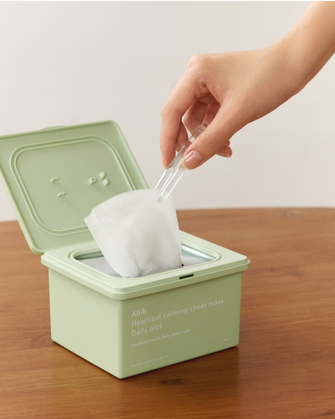 只需60秒速效護理~ABIB Sheet Mask Daily Pick 日用早安面膜 (#Heartleaf Calming 魚腥草舒緩鎮靜) 一盒30片裝 - 3種選擇