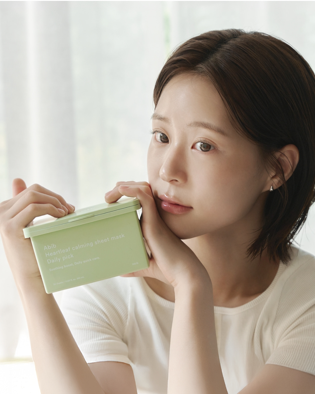 只需60秒速效護理~ABIB Sheet Mask Daily Pick 日用早安面膜 (#Heartleaf Calming 魚腥草舒緩鎮靜) 一盒30片裝 - 3種選擇