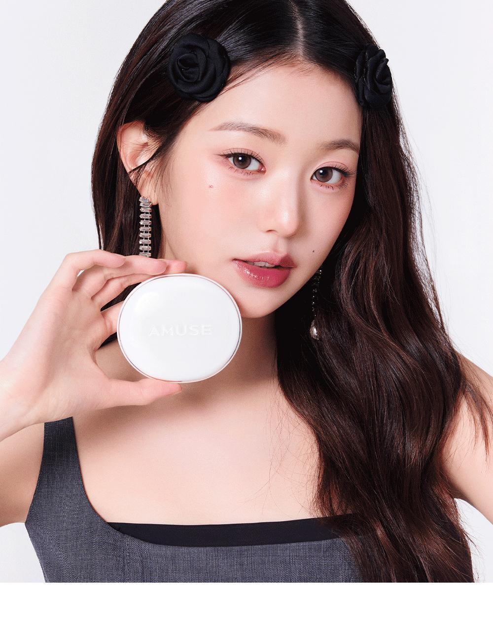 GlowPick🏆 天生無瑕陶瓷肌🥚~韓國 Amuse Ceramic Skin Perfector Cushion 完美陶瓷肌純素氣墊粉底 SPF40 PA++ - 5色選擇
